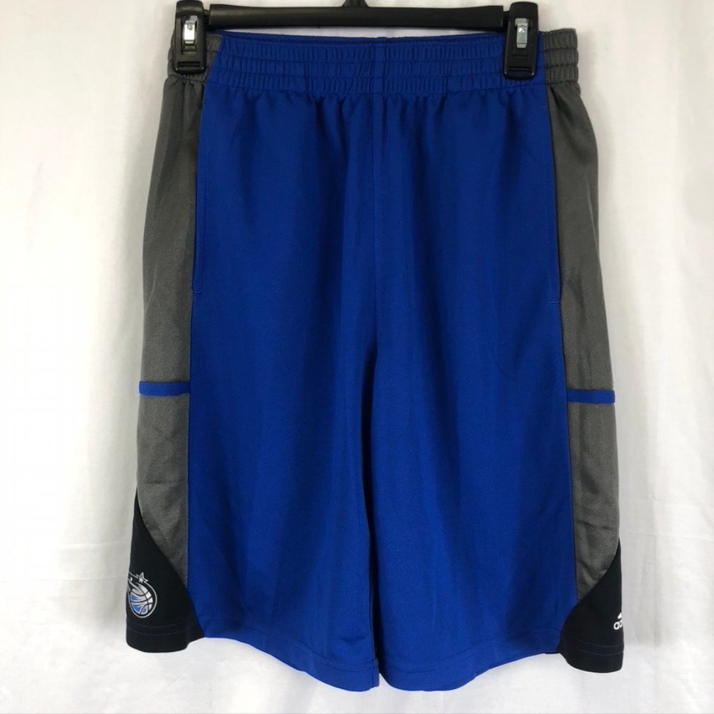 Adidas Orlando Magic Basketball Shorts - Blue Size Large